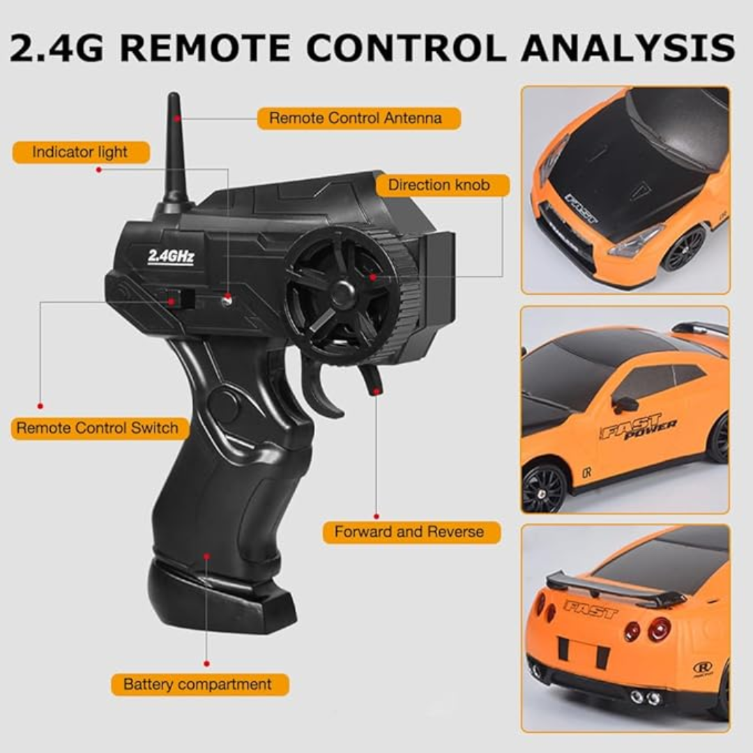 Remote-Controlled Drift Car